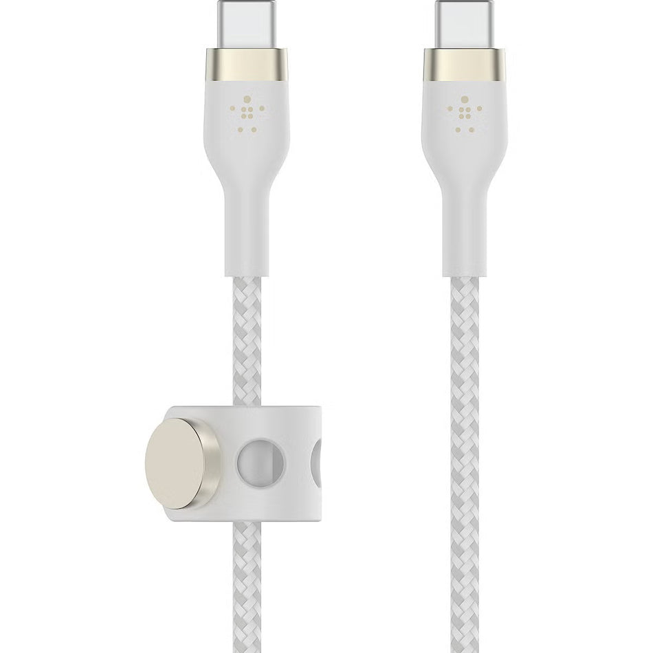 USB-C till USB-C laddkabel, Belkin BoostCharge PRO Flex, 2 m