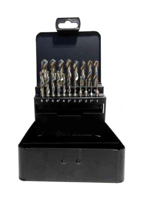 BITSBORRSATS 1-10X0.5MM IRONSIDE 1/4 FÄSTE HSSG 19 DEL