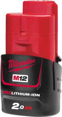 BATTERI MILWAUKEE M12 B2 12V 2,0AH LI-ION