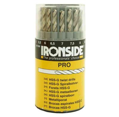 BORRKASSETT IRONSIDE BIT-BOX 1-10X0.5MM 19 ST HSS