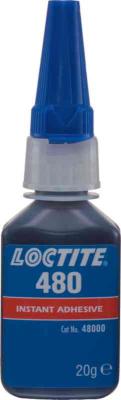 CYANOACRYLATE ADHESIVE LOCTITE BLACK 480 20GRAM