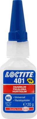 Cyanoacrylate adhesive Loctite® 401 Fast adhesive
