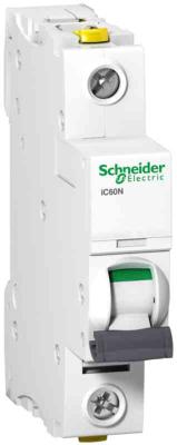 Schneider Dwarf circuit breaker iC60H 1-pole 10kA C
