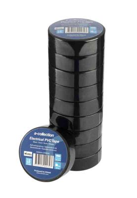 ELTEJP A-COLLECTION SVART PVC 10st