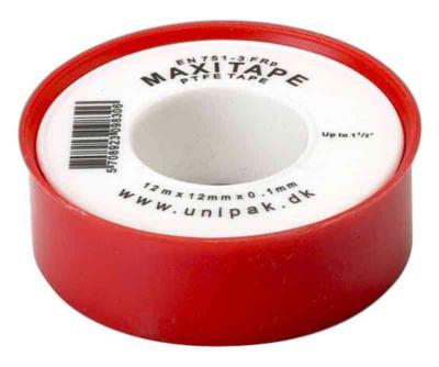 THREAD SEALING TAPE 12MMX12MX 100MY MAXI TAPE