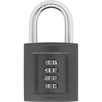 HÄNGLÅS KLASS 0 KOMBINATION ABUS 158/50 8MM 33MM 4 SIFFROR