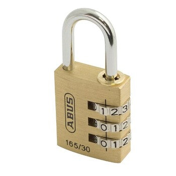 HÄNGLÅS KLASS 0 KOMBINATION ABUS 165-40 6MM 26MM 4 SIFFROR