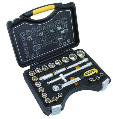 Socket wrench set Ironside 1/2", 24 parts