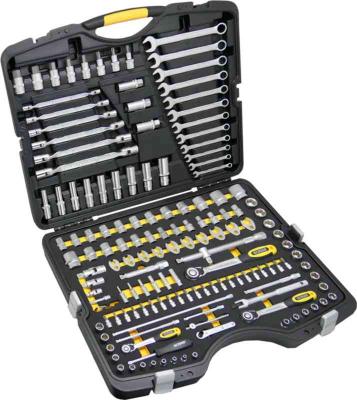 Socket wrench set Ironside 1/4", 3/8", 1/2", 148 pieces