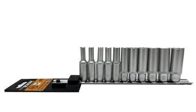 Socket set Ironside 1/4" long rail