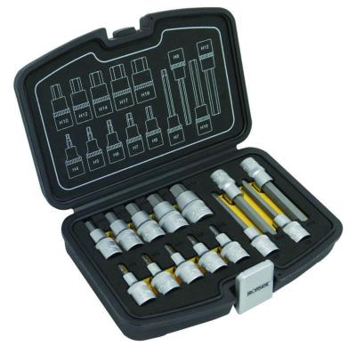 Hex socket set Ironside ½", 14 pieces