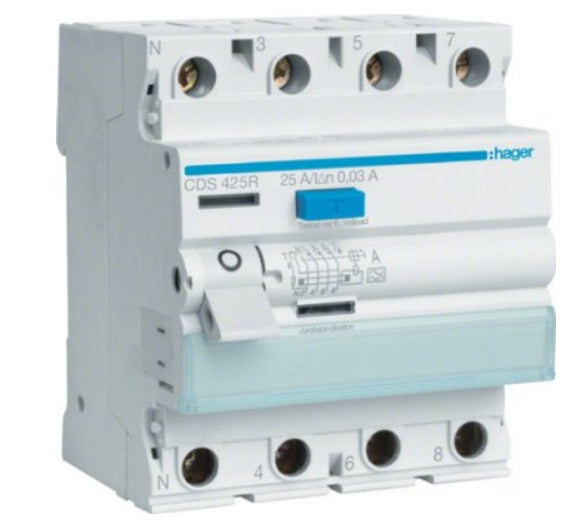 Earth-fault circuit breaker Hager Quick Connect