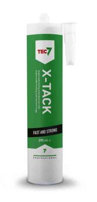 CONSTRUCTION ADHESIVE X-TACK WHITE 290 ML TEC7