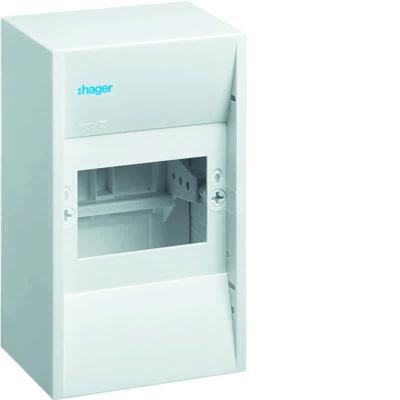 HAGER Kapsling GD utanpåliggande utan dörr, Minigamma