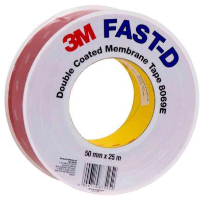 Lufttätningstejp 3M 8069 E50 TAPE FAST-D SOLID LINER