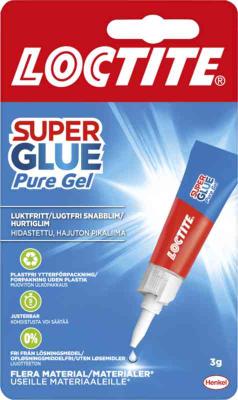 FAST GLUE LOCTITE SUPER GLUE PURE GEL 3G