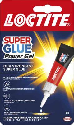 Quick glue Loctite Super Glue Power Gel Tube