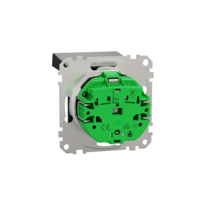 Schneider Wall socket 1-way socket insert 1-way earthed with cover Exxact