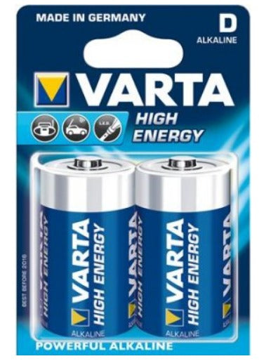 Batteri High Energy LR20 Typ D 2-Pack