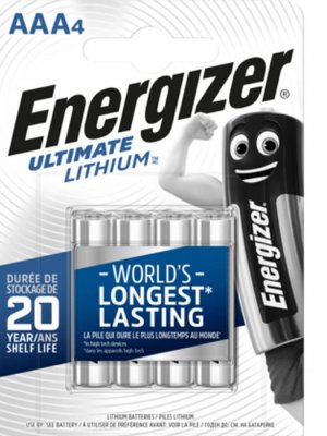 Energizer Ultimate lithium AAA 1,5V - 4-pack